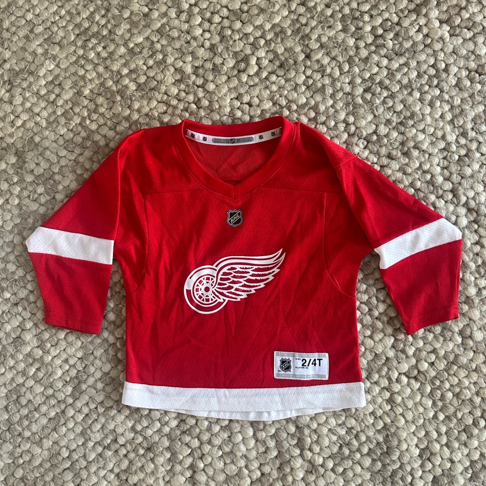 Red Wings NHL Toddler Jersey 2T - 4T